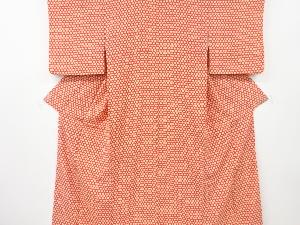 花模様小紋着物